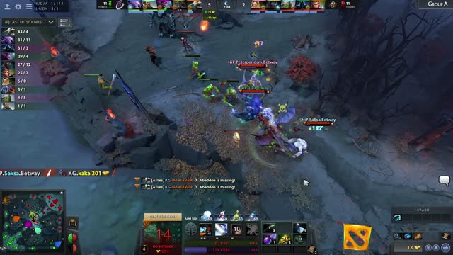 Saksa kills Newbee.kaka!