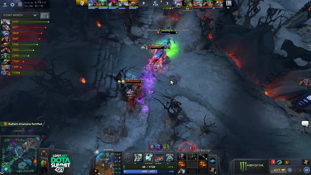 EG.Arteezy kills DrakeNNNNNNN!