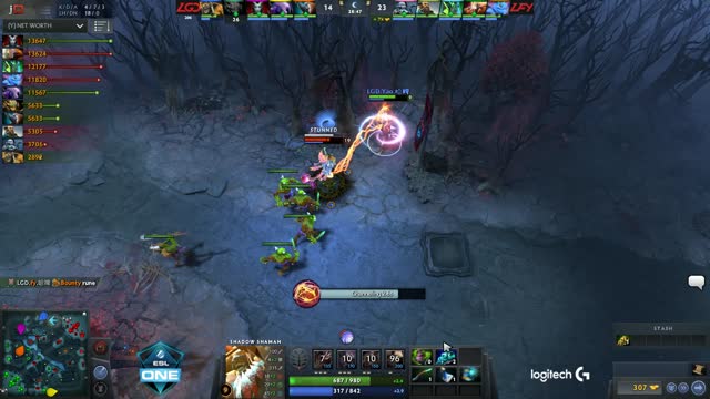 LFY.Super kills LGD.Yao!