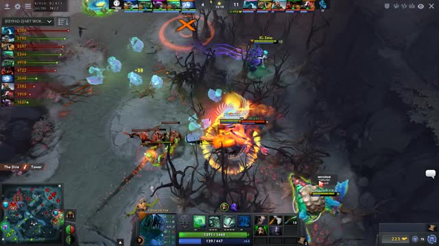 Newbee.Faith kills Oli~!