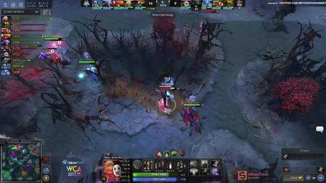 topson gets two kills!