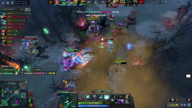 Afoninje gets a triple kill!