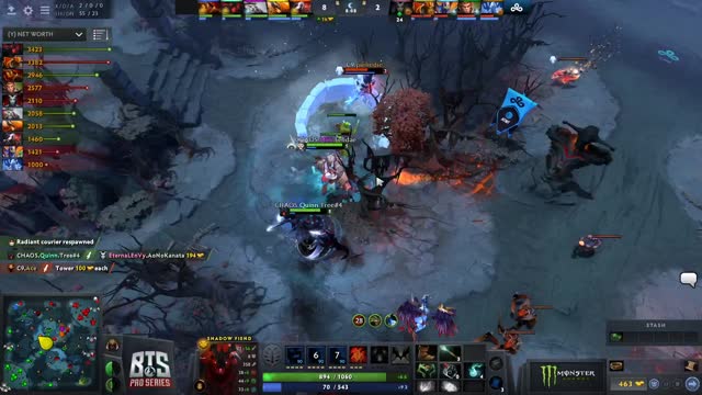 Newbee.CCnC gets a double kill!