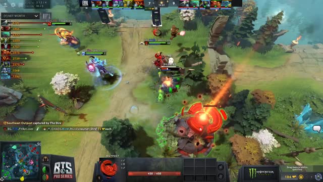 EG.Arteezy kills CHAOS.Biver!