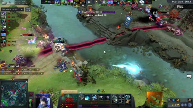 EG teamwipes PSG.LGD!