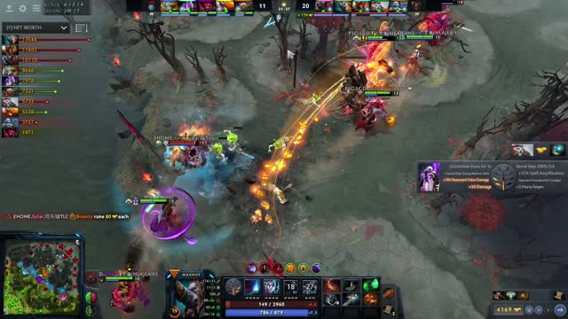 PSG.LGD.Chalice gets a double kill!