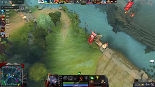 EHOME.Faith_bian takes First Blood on Ms!