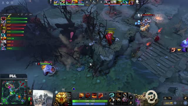 PSG.LGD.NothingToSay kills iG.Emo!