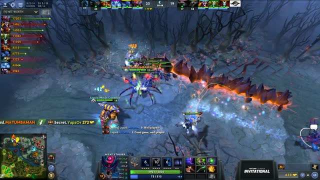 Liquid.MATUMBAMAN kills Secret.YapzOr!