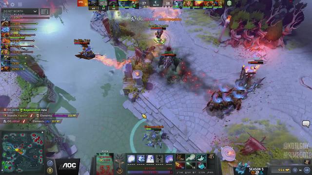 YapzOr's double kill leads to a team wipe!