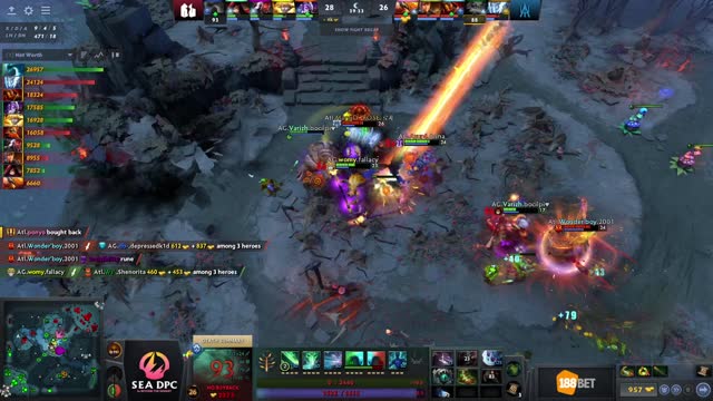 Wonder'boy gets a triple kill!