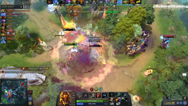 Na`Vi.Dendi gets a double kill!