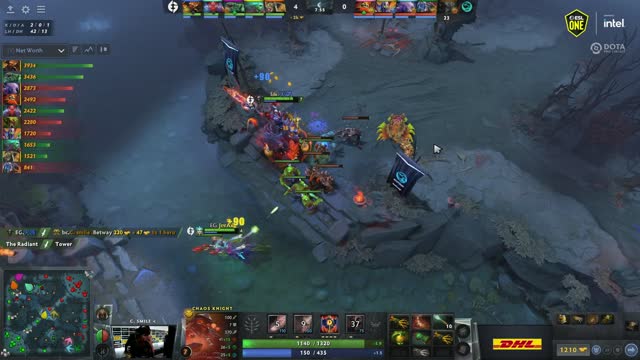 Arteezy kills Beastcoast.Chris Luck!