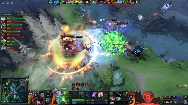 Arteezy kills Beastcoast.Chris Luck!