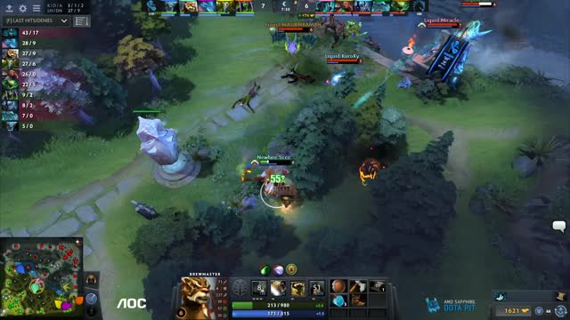 Liquid.MATUMBAMAN kills Newbee.Sccc!