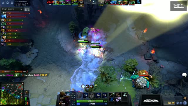 LGD.xNova kills Newbee.Faith!