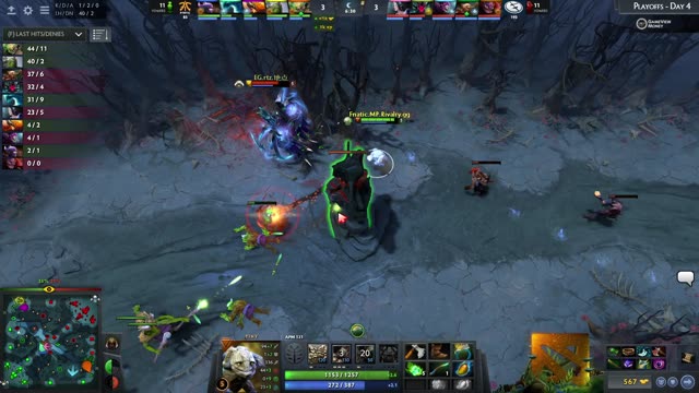 Fnatic.Dj kills EG.Arteezy!