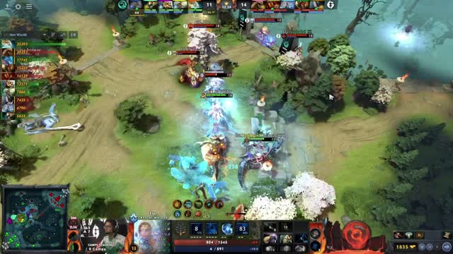 Arteezy kills Beastcoast.Stinger!