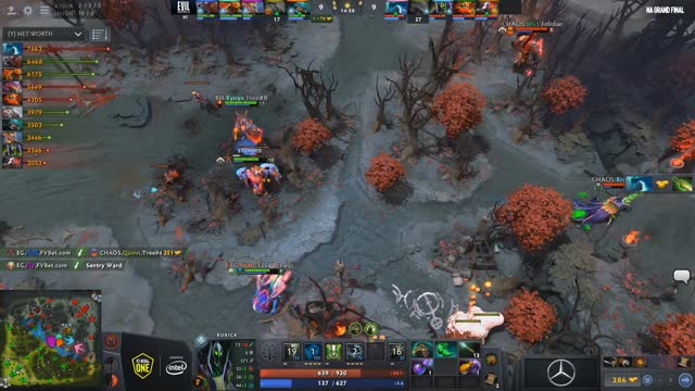 Newbee.Yawar gets a double kill!