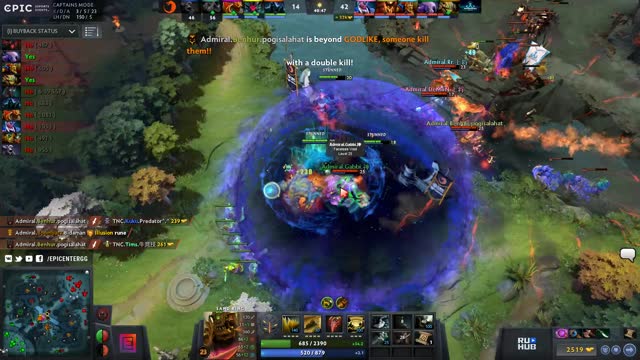 Benhur's triple kill leads to a team wipe!