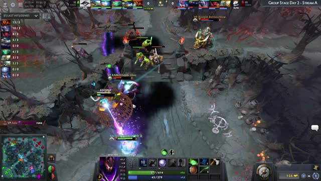 VP.Ramzes666 takes First Blood on Secret.Fata!