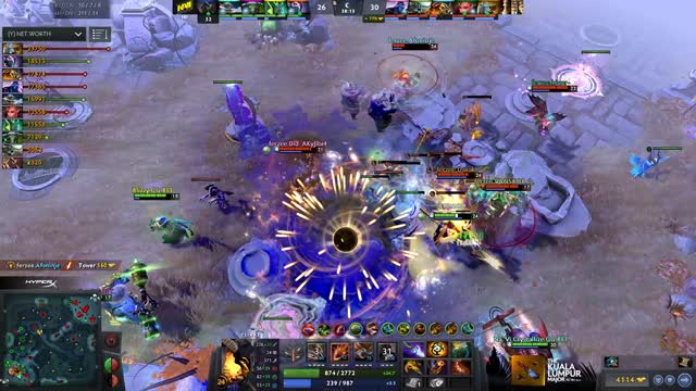 Afoninje gets a double kill!