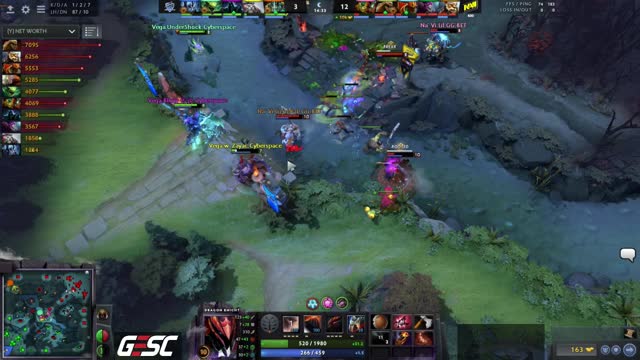 Na`Vi.Dendi kills Vega.Zayac!