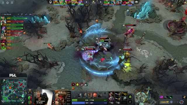 Secret.Puppey gets a double kill!