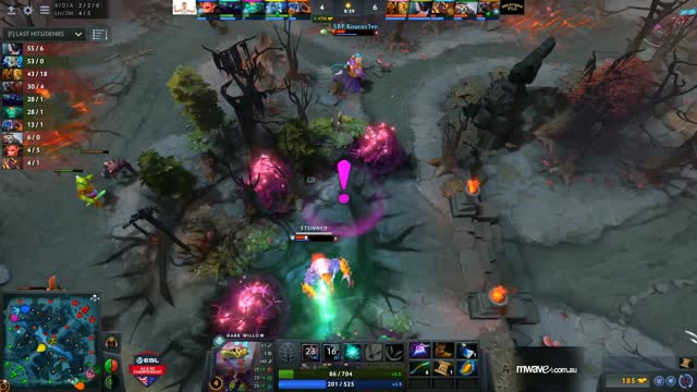 BANNED ON TWITCH AND QUIT DOTA kills Kouros1ve!