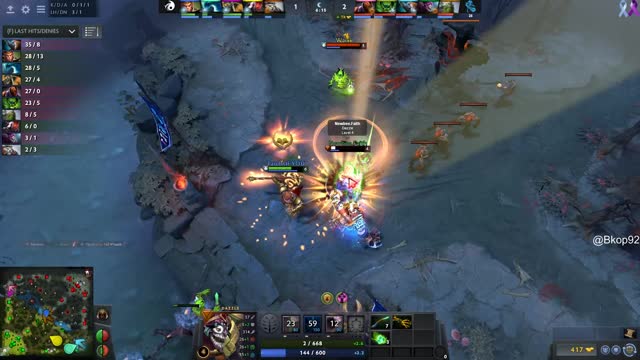 Newbee gets 2 kills!