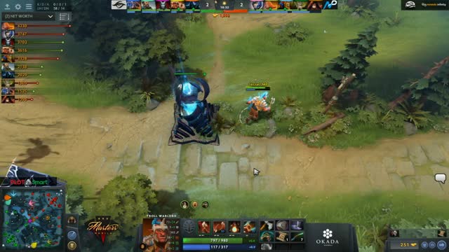 Secret.MidOne kills Fnatic.PieLieDie!