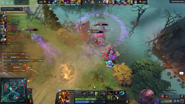 PSG.LGD.Chalice kills OG.N0tail!