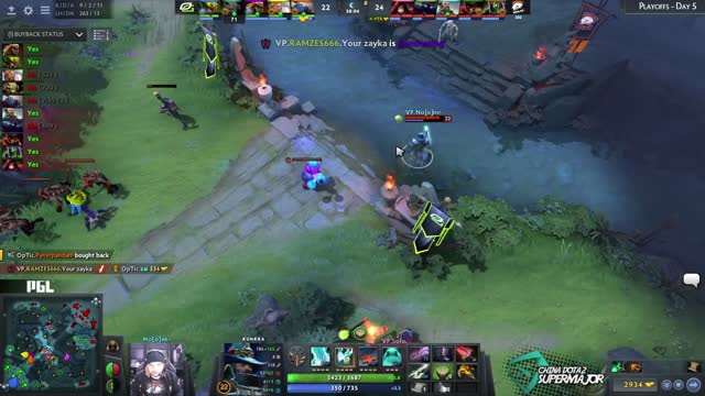 VP.Ramzes666 gets a double kill!