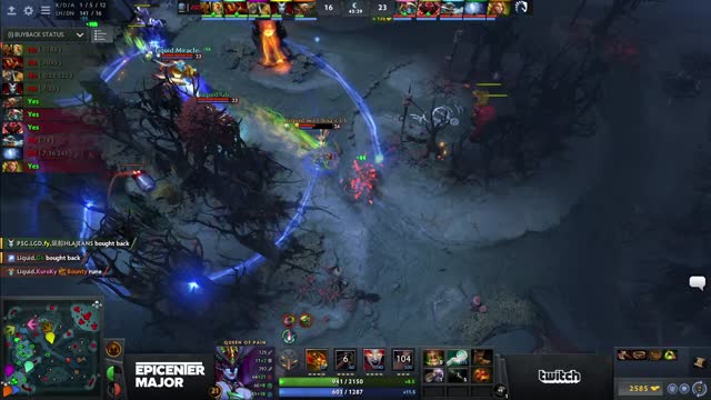 Chaos.w33 kills PSG.LGD.fy!