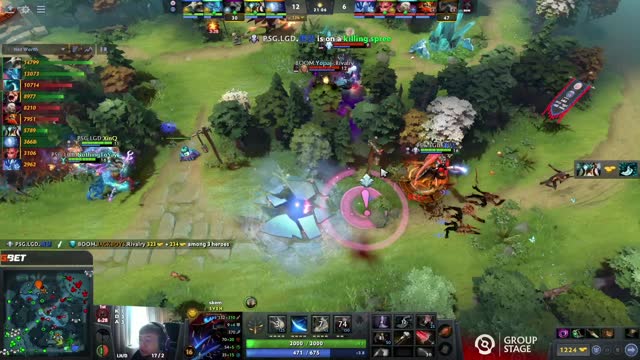 PSG.LGD.Ame gets a double kill!