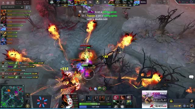 topson's ultra kill leads to a team wipe!