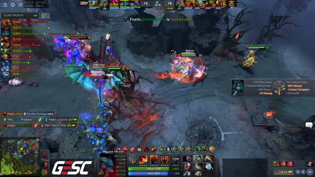 Fnatic.EternaLEnVy gets a triple kill!