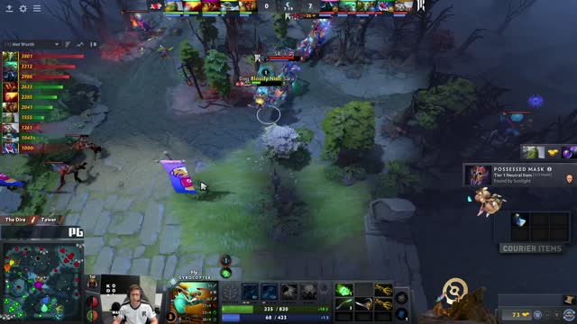 Arteezy kills Bloody Nine!