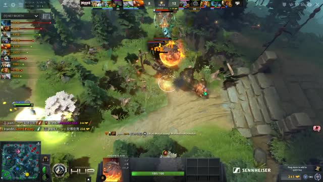 w33 gets a double kill!