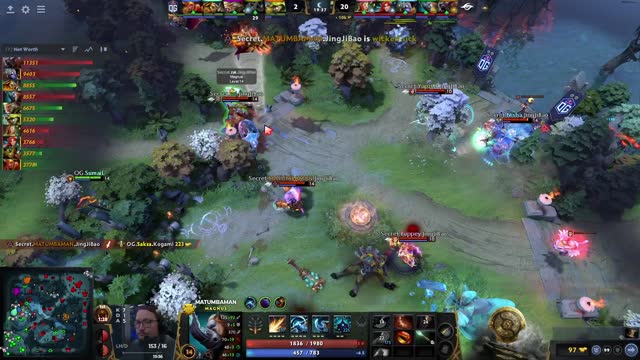 Secret.MATUMBAMAN gets a double kill!