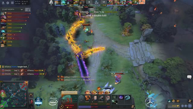 w33 gets a double kill!