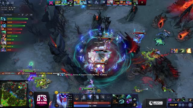 EHOME gets 3 kills!