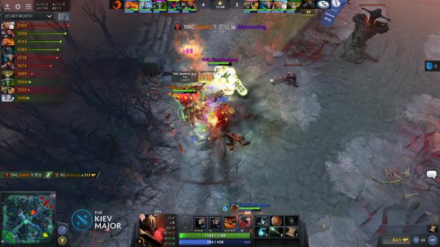 TNC.Sam H kills EG.Arteezy!