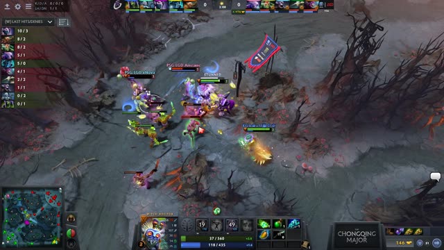 Newbee.kaka takes First Blood on LGD.xNova!