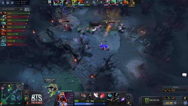 EG.Arteezy kills CHAOS.Biver!