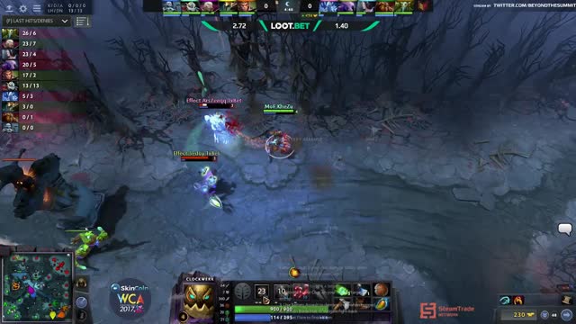 KheZu takes First Blood on ArsZeeqq!