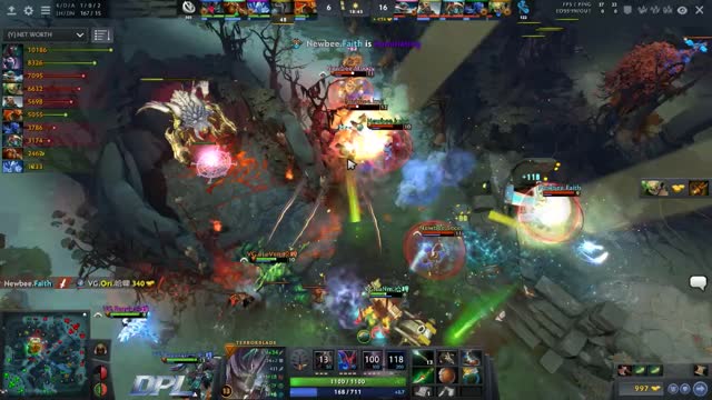 Newbee gets 2 kills!