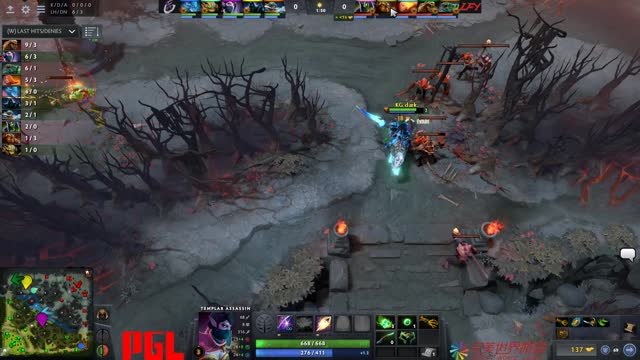 天命 takes First Blood on - ah fu -!