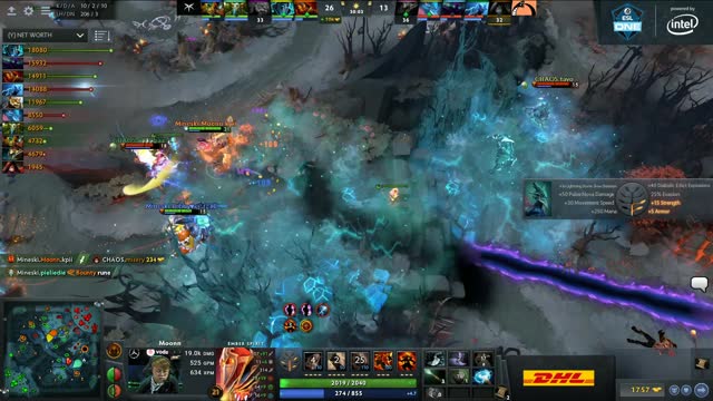 Mineski teamwipes CHAOS!