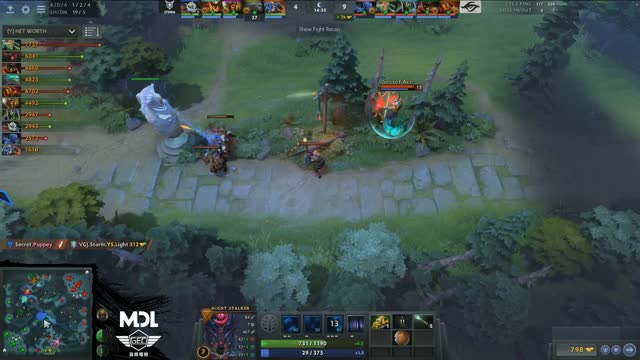 Secret gets 2 kills!